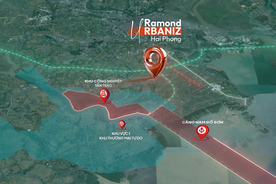 Đón thời cơ vàng tại phía nam thành phố với khu đô thị Ramond Urbaniz Hải Phòng