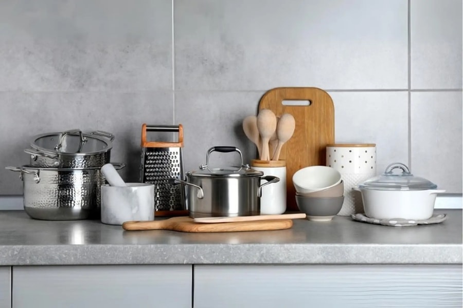 Bí quyết mua sắm đồ dùng nhà bếp chỉ với 10 triệu đồng