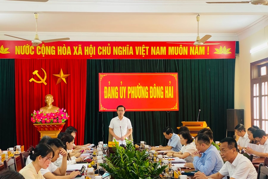 Phường Đông Hải phấn đấu trong top 30 địa phương về chỉ số cải cách hành chính