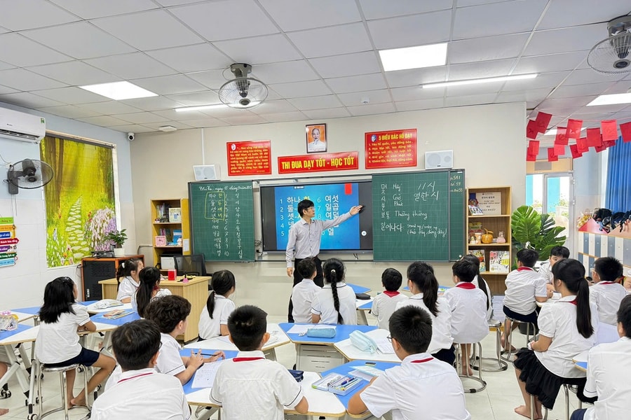 Đầu tư trường lớp, nâng cao chất lượng giáo dục ở phường Lê Chân