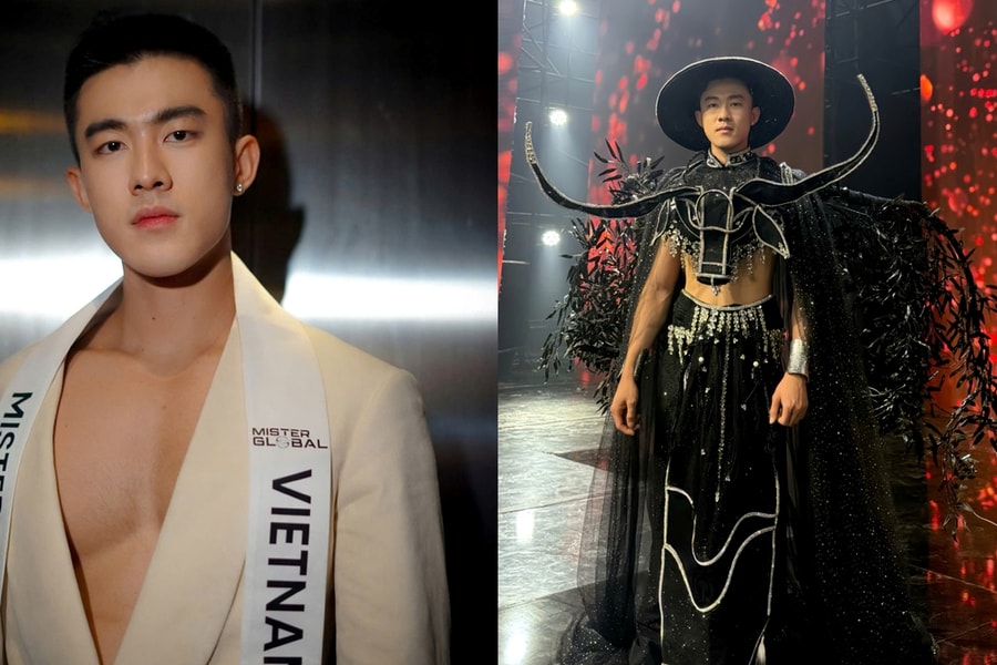 Nam vương Việt Nam vừa rời Chung kết Mister Global 2025 vì lý do sức khoẻ