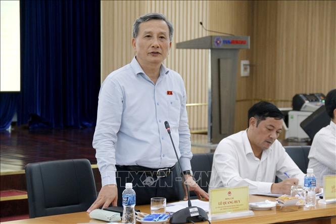 Cho thôi làm nhiệm vụ đại biểu Quốc hội đối với ông Lê Quang Huy