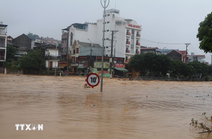 Dự báo đỉnh lũ trên sông Thái Bình (Hải Phòng) lên mức báo động 2, báo động 3
