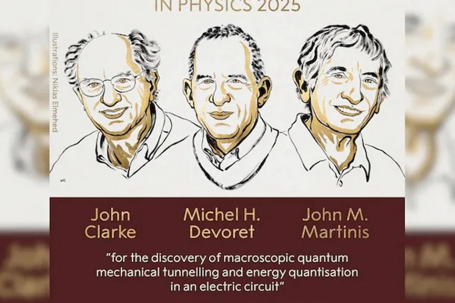 Giải Nobel Vật lý 2025 vinh danh 3 nhà khoa học người Mỹ