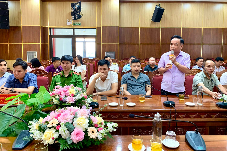 Lãnh đạo xã An Lão đối thoại với doanh nghiệp, tháo gỡ vướng mắc về thủ tục đất đai