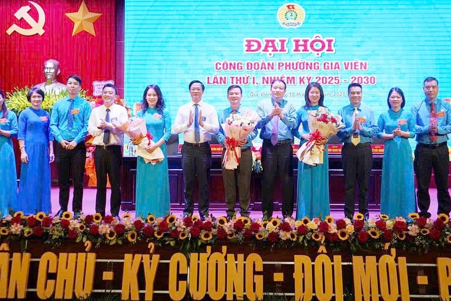 Công đoàn phường Gia Viên phấn đấu mỗi năm hỗ trợ từ 1 - 2 nhà 'Mái ấm công đoàn'