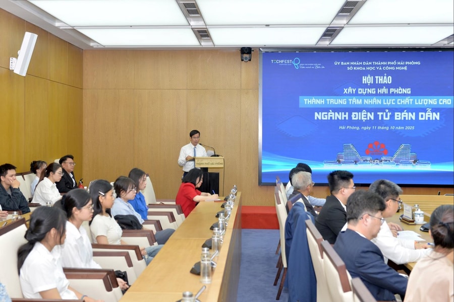 Xây dựng Hải Phòng thành trung tâm nhân lực chất lượng cao ngành điện tử, bán dẫn