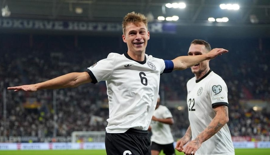 Kimmich lập cú đúp, Đức thắng đậm ở vòng loại World Cup 2026
