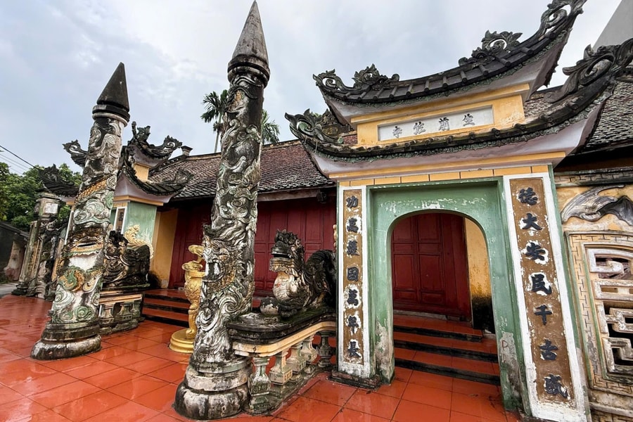 Miếu Chợ Cốc - Linh khí làng xưa
