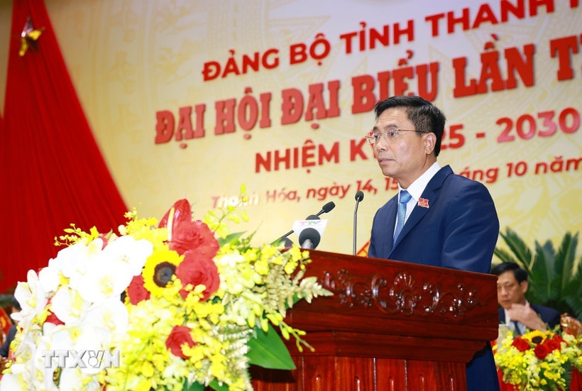 Ông Nguyễn Doãn Anh tái đắc cử Bí thư Tỉnh ủy Thanh Hóa