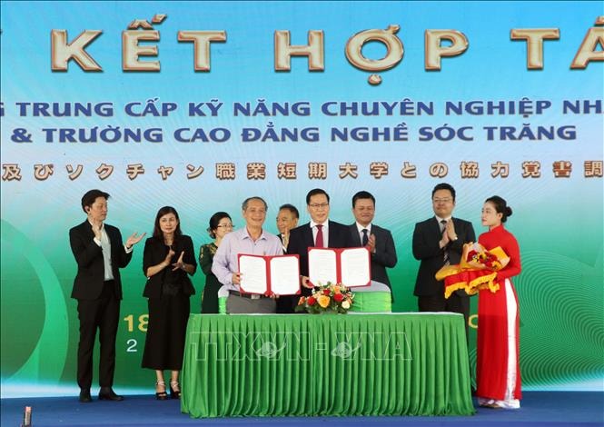 Khánh thành trường kỹ năng nghề Nhật Bản đầu tiên tại Đồng bằng sông Cửu Long