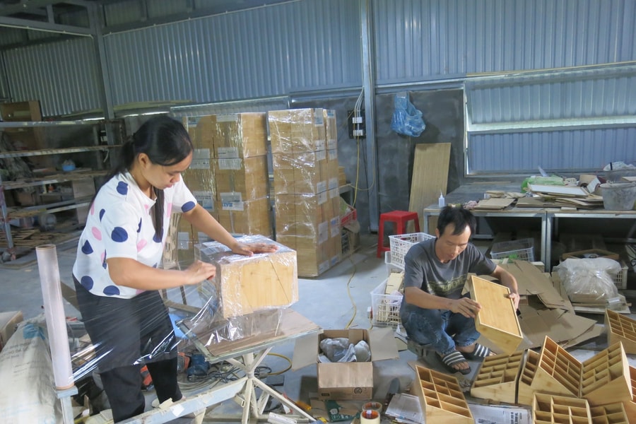 Tìm lối rẽ mới cho làng nghề mây tre đan
