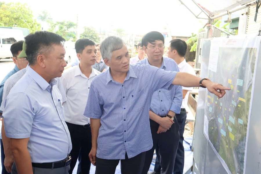 Sớm hoàn thành giải phóng mặt bằng Dự án Đầu tư xây dựng đường tỉnh 396 kéo dài