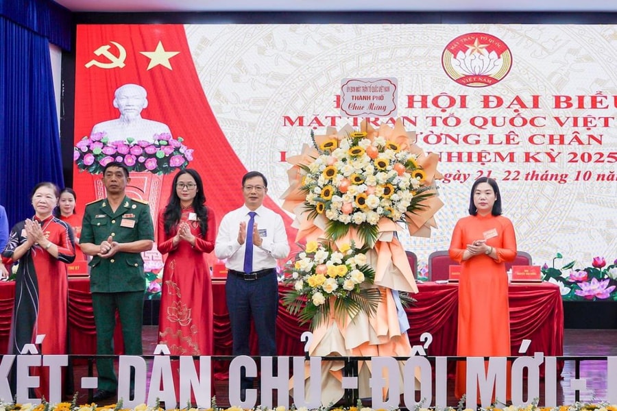 MTTQ phường Lê Chân phấn đấu mỗi tổ dân phố có ít nhất 1 công trình tiêu biểu phục vụ cộng đồng