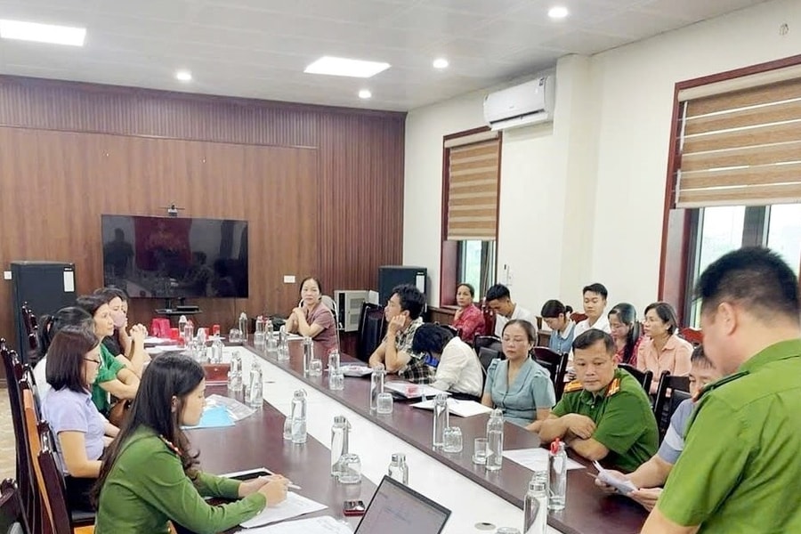 Công an thành phố tổ chức kiểm tra định kỳ công tác quản lý và sử dụng con dấu