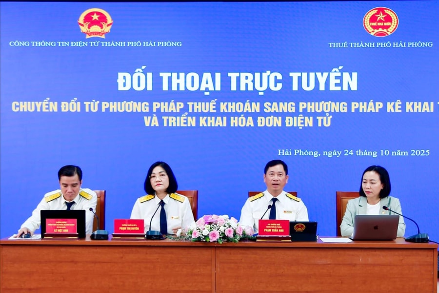 Ngành thuế Hải Phòng đồng hành, hỗ trợ hộ kinh doanh chuyển đổi sang kê khai thuế
