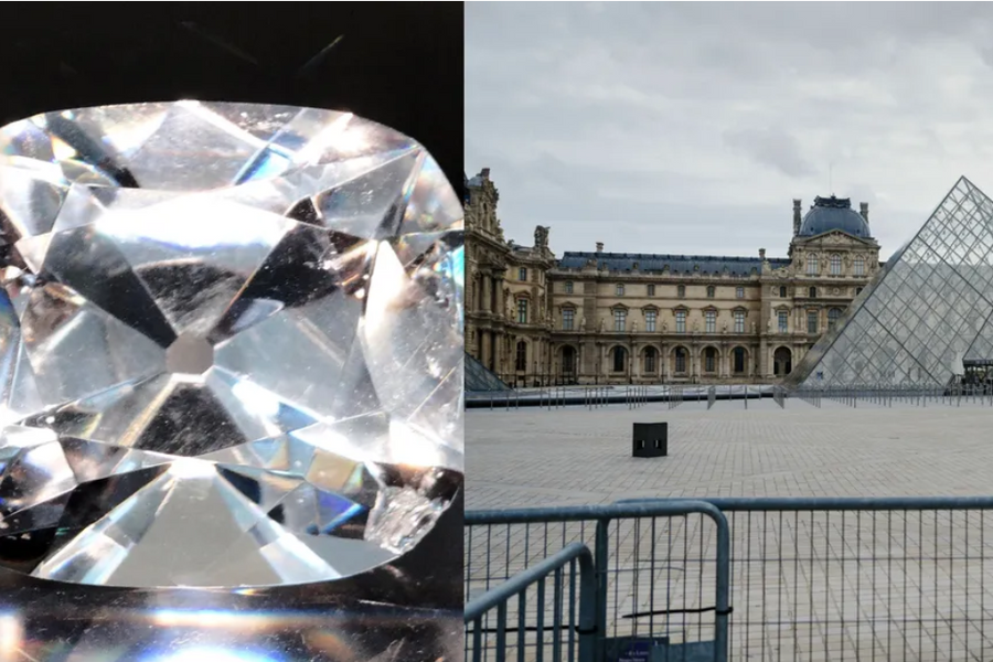 Lời nguyền 3 thế kỷ của viên kim cương sống sót sau vụ cướp Louvre