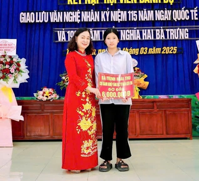 Người phụ nữ nhân hậu của thôn Xuân An