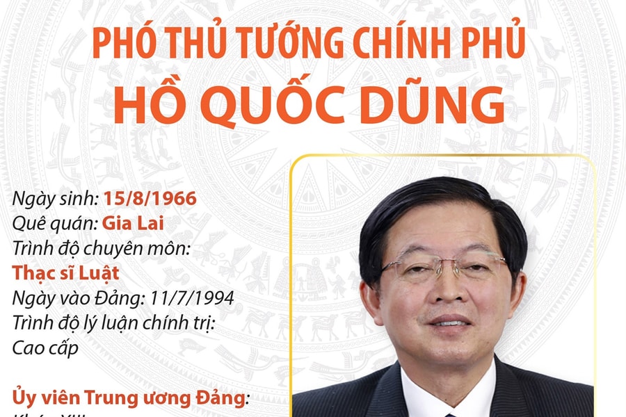 Chân dung Phó Thủ tướng Chính phủ Hồ Quốc Dũng
