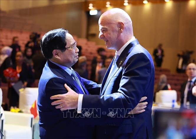 Thủ tướng Phạm Minh Chính dự Lễ ký biên bản ghi nhớ ASEAN - FIFA
