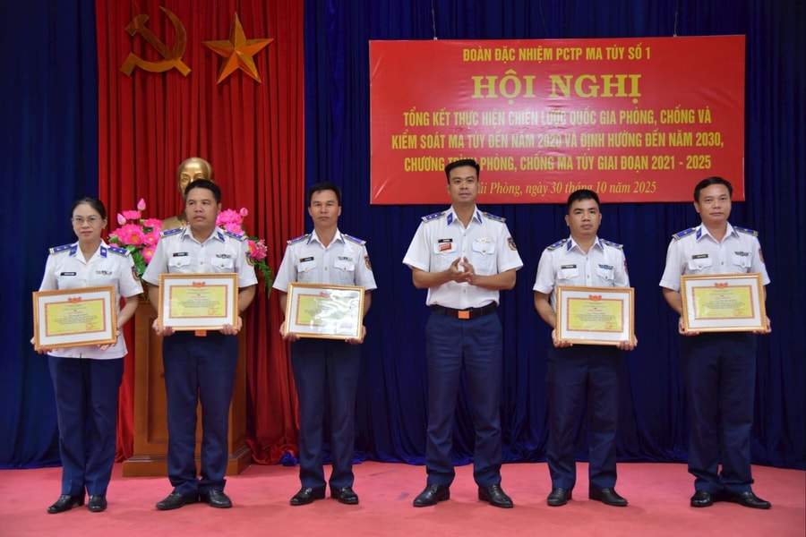 Đoàn Đặc nhiệm Phòng chống tội phạm ma túy số 1 phối hợp triệt phá 633 chuyên án, vụ án