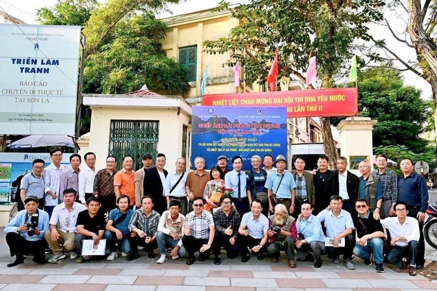 Hội Nhiếp ảnh thành phố Hải Phòng có 100 thành viên