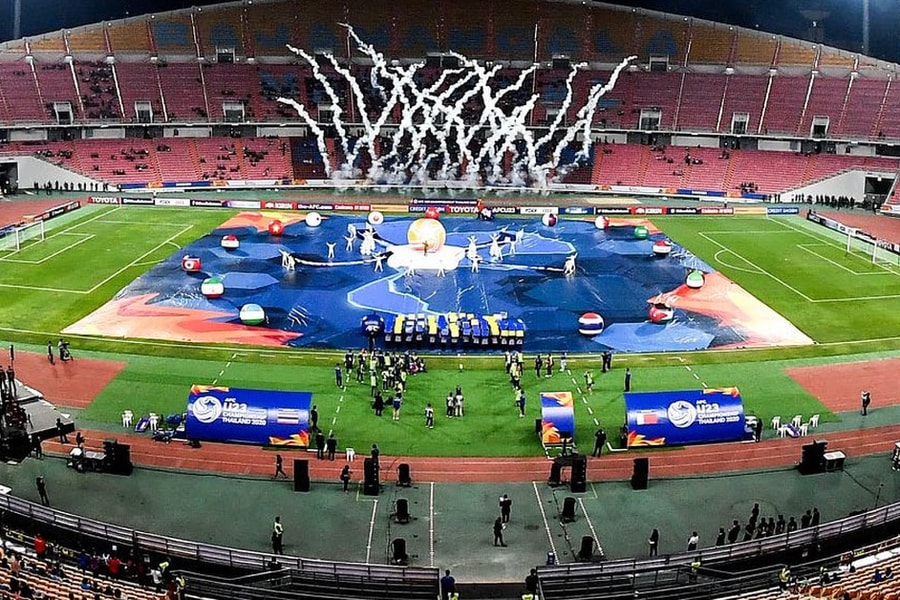 Thái Lan tiếp tục đổi địa điểm thi đấu môn bóng đá nam SEA Games 33