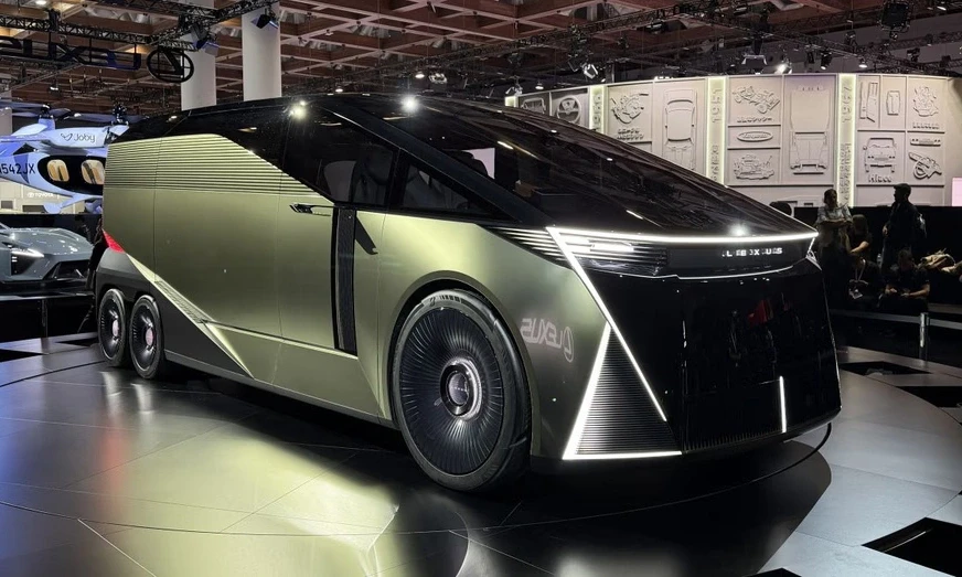 Lexus LS concept - minivan có 6 bánh