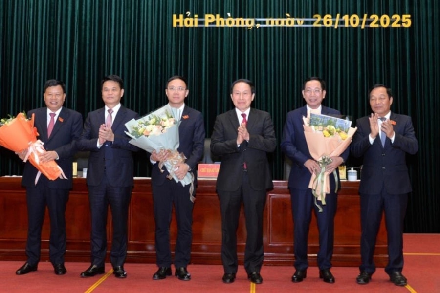Newly-elected vice chairmen of Hai Phong People's Council and Committee approved