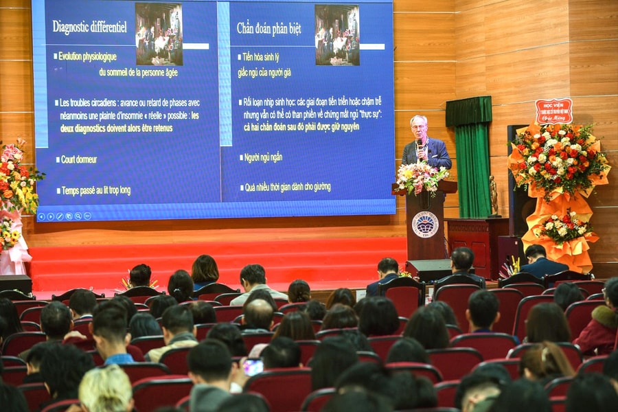 Chuyên gia Việt - Pháp tìm hướng điều trị mới cho các bệnh rối loạn giấc ngủ