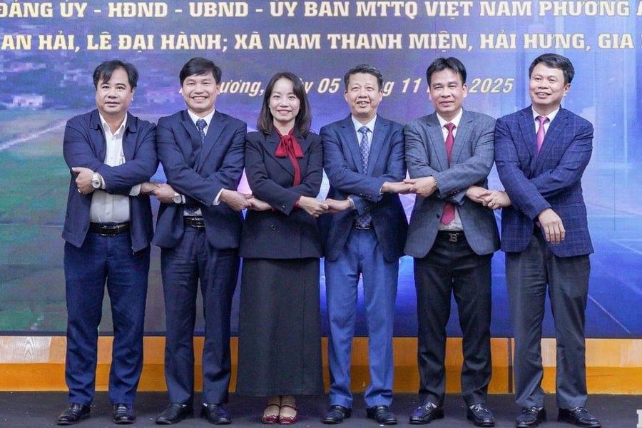Ký kết chương trình kết nghĩa, hợp tác giữa 6 xã, phường của Hải Phòng
