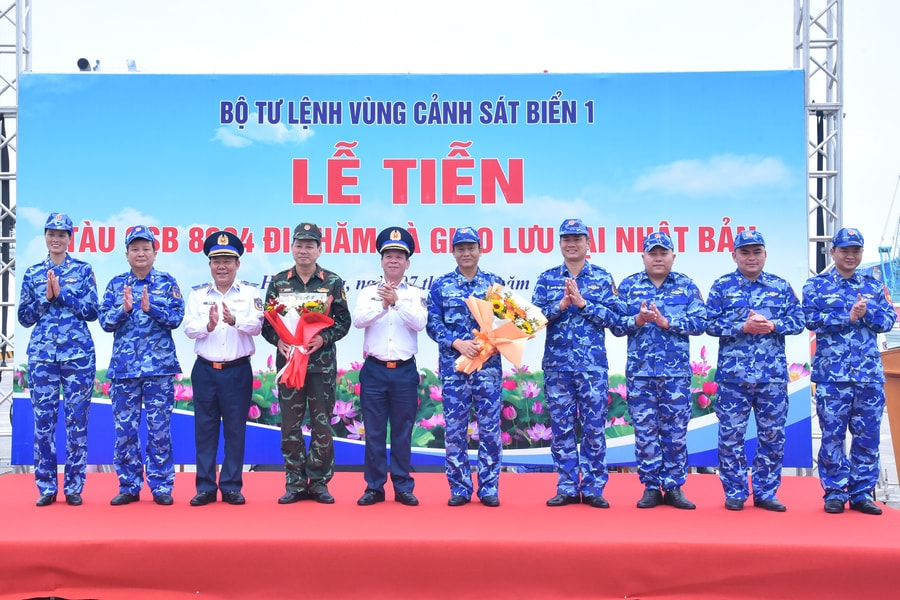 Cảnh sát biển Việt Nam thăm Lực lượng Bảo vệ bờ biển Nhật Bản