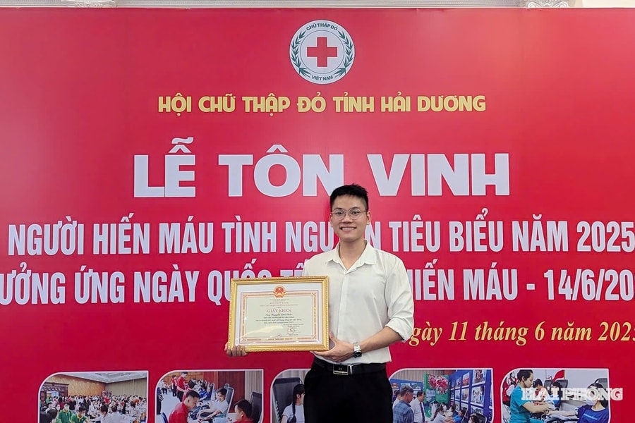 Người thanh niên thắp sáng ngọn lửa tình nguyện hiến máu