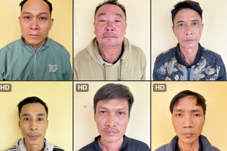 Khởi tố 6 đối tượng đánh bạc trong cửa hàng tạp hóa ở xã Chấn Hưng