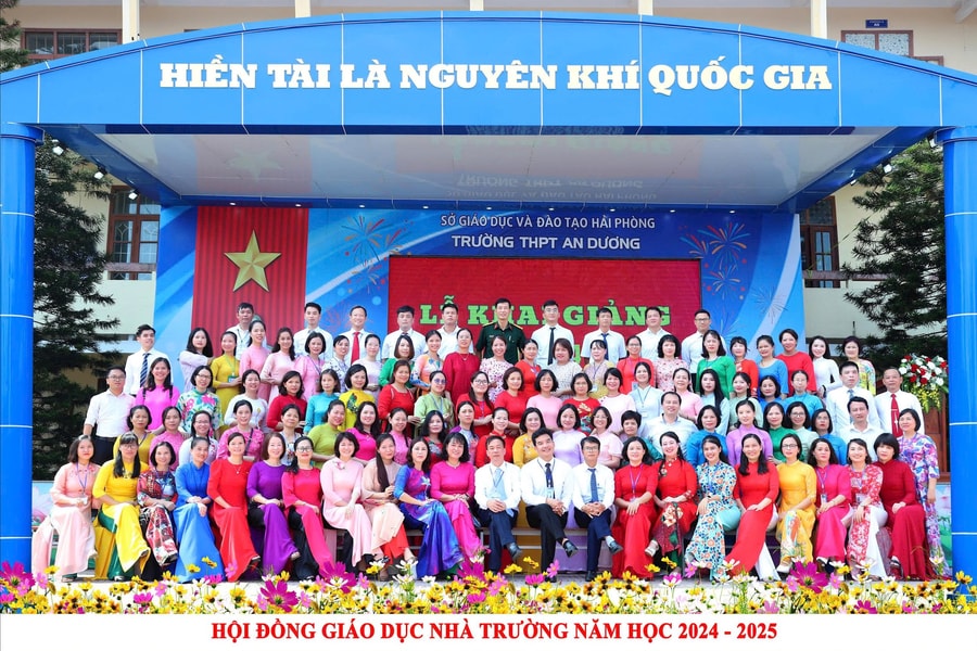 Trường THPT An Dương - 60 năm vẻ vang, vững bước đi lên