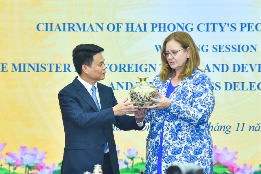 Tăng cường hợp tác giữa Hải Phòng với các doanh nghiệp, đối tác Hà Lan