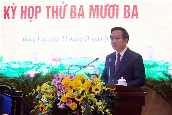 Đồng chí Phạm Quang Ngọc được bầu giữ chức Chủ tịch UBND tỉnh Hưng Yên