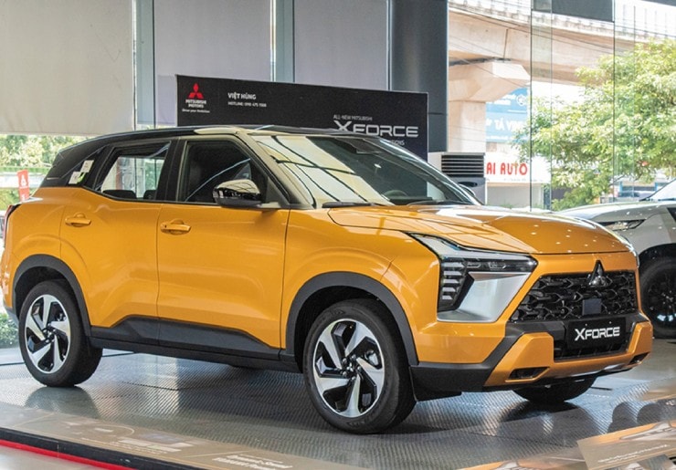 Mitsubishi Xforce 2025 hấp dẫn người mê xe