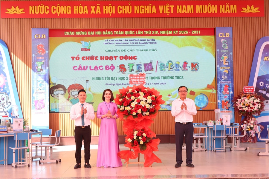 Tổ chức hoạt động trải nghiệm để hướng tới triển khai dạy học 2 buổi mỗi ngày ở trường THCS