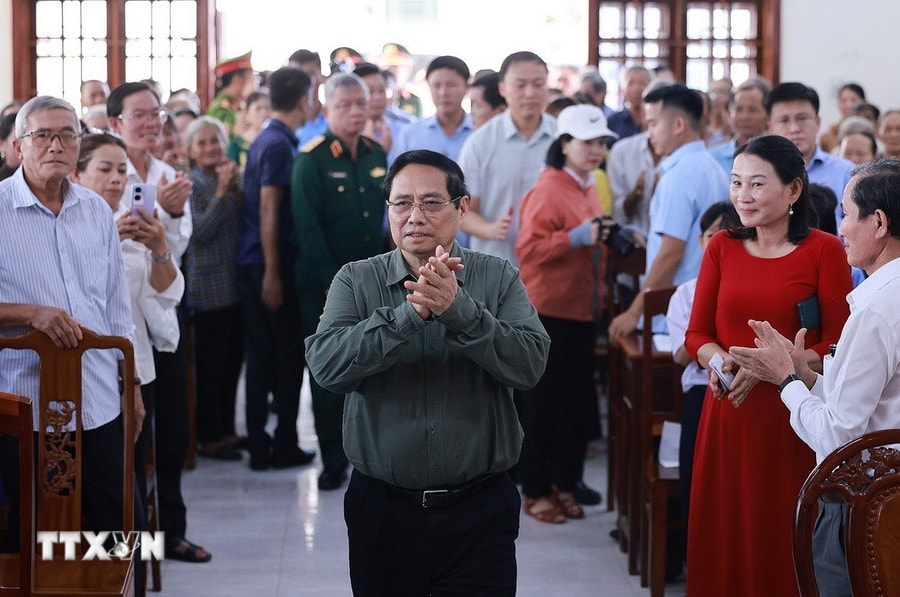 Thủ tướng Phạm Minh Chính dự Ngày hội đại đoàn kết dân tộc tại tỉnh Gia Lai