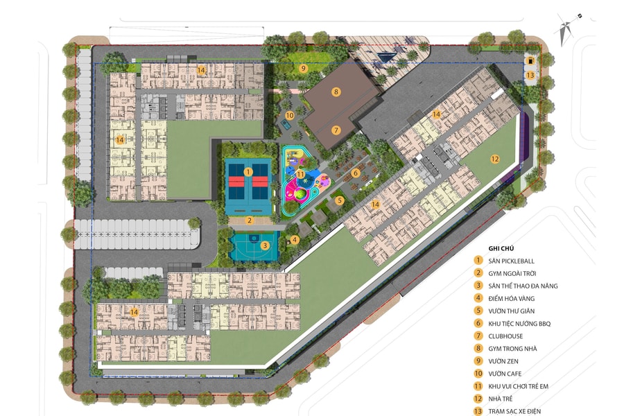 An Zen Residences - Kiến tạo 'ốc đảo xanh' giữa lòng phố Cảng với kiến trúc 'thở' độc đáo