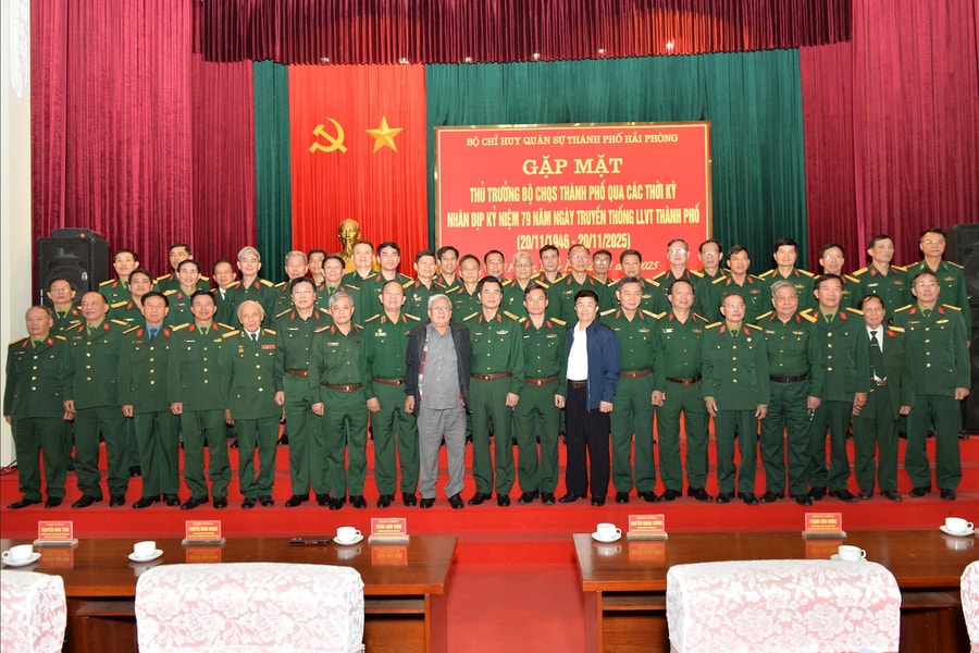 Kỷ niệm 79 năm Ngày truyền thống Lực lượng vũ trang thành phố Hải Phòng