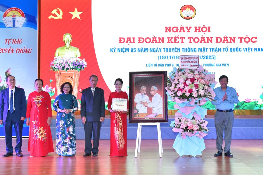 97% số hộ liên tổ dân phố Lê Lợi, phường Gia Viên đạt gia đình văn hóa