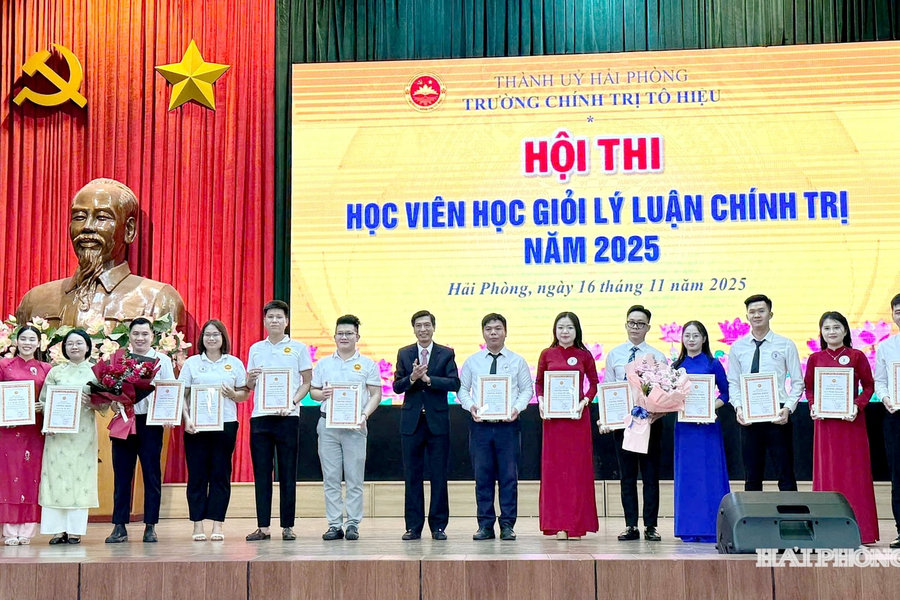 Trường Chính trị Tô Hiệu tổ chức hội thi 'Học viên học giỏi lý luận chính trị' năm 2025