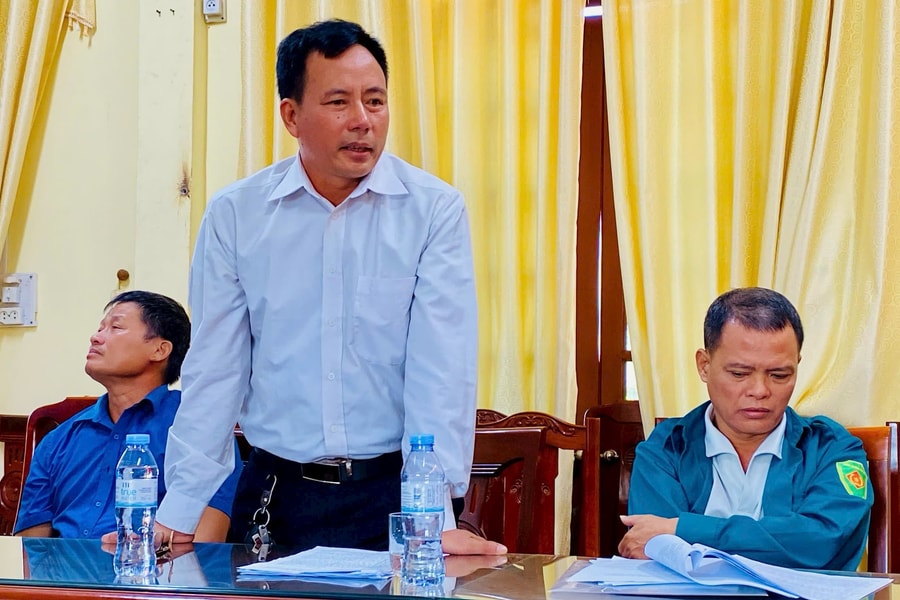 UBND xã Hà Đông sẽ xử lý dứt điểm tình trạng bến bãi trái phép ở thôn Tú Y