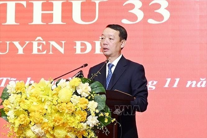Ông Phan Thiên Định được bầu giữ chức Chủ tịch UBND tỉnh Hà Tĩnh