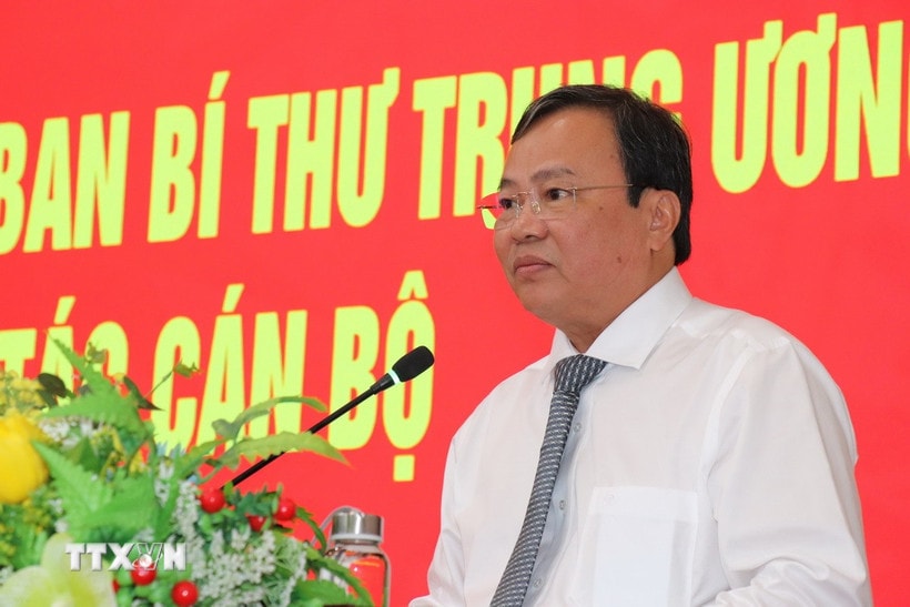 Điều động, chỉ định ông Lê Văn Hẳn giữ chức Phó bí thư Tỉnh ủy Tây Ninh