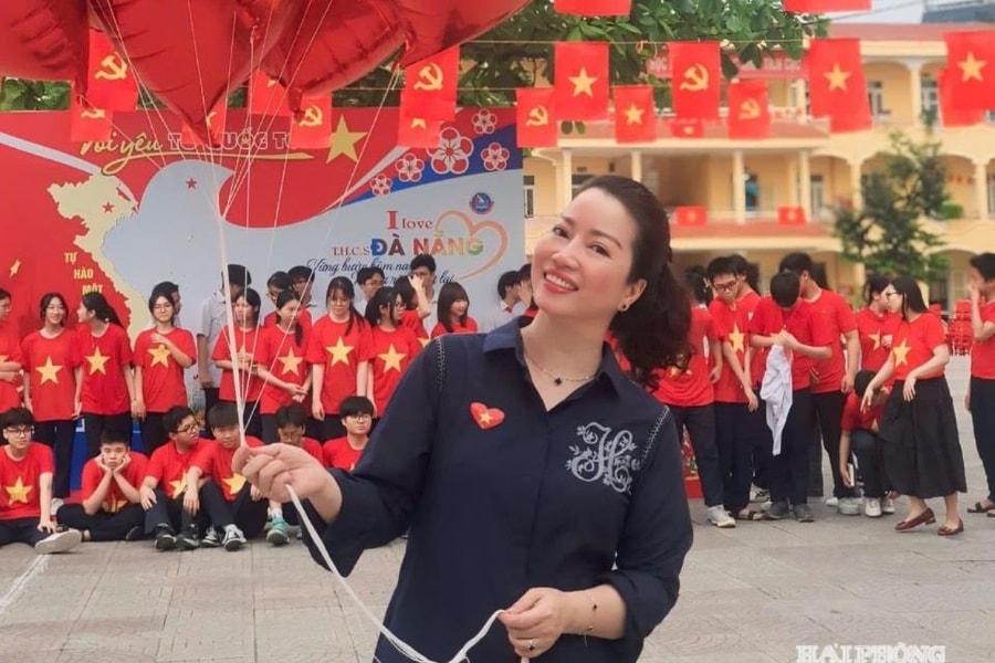 Cô giáo Trịnh Thu Hương - nữ hiệu trưởng nhiều sáng tạo