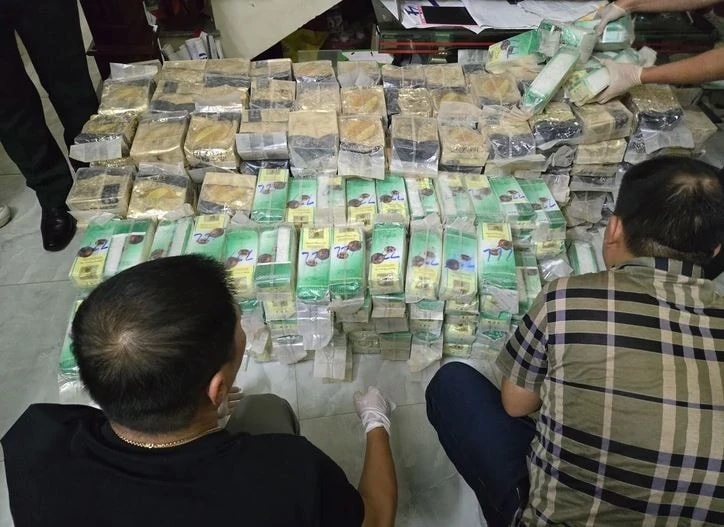 Triệt phá đường dây đưa 1,2 tấn ma túy từ Tam giác vàng về Việt Nam
