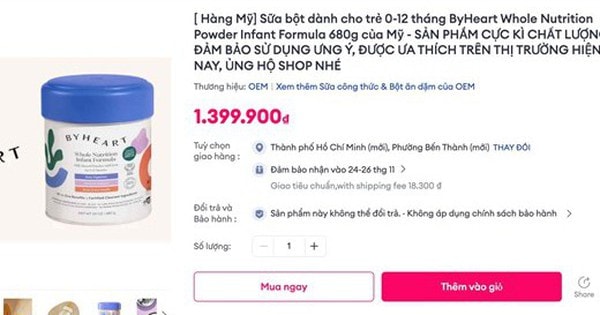 Sữa ByHeart nhiễm khuẩn, Bộ Y tế yêu cầu rà soát hồ sơ